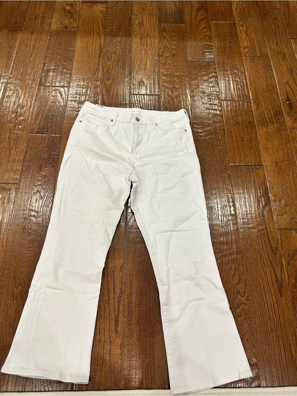 Dear John White Flared Jeans